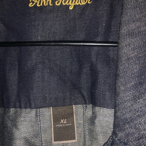 Ann Taylor denim jacket xl - Picture 2 of 3